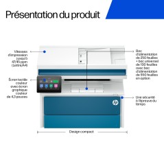 HP LaserJet Pro Réf. 4113dw Noir et blanc Imprimante
