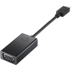 HP USB-C to VGA Adapter adaptateur graphique USB Noir
