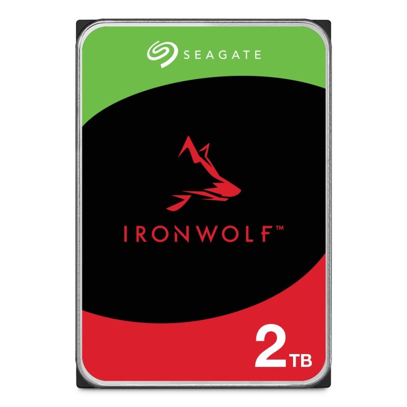 Seagate IronWolf ST2000VN003 disque dur 2 To 5400 tr/min 256 Mo 3.5" Série ATA III Seagate IronWolf ST2000VN003 disque dur 2 To 5400 tr/min 256 Mo 3.5" Série ATA III