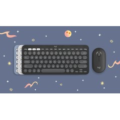 Pebble 2 Combo for Mac TONAL GRAPHITE FR
