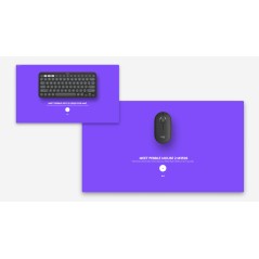 Pebble 2 Combo for Mac TONAL GRAPHITE FR
