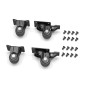 APC NetShelter WX - Kit de montage sur roulettes - pour coffret AR106