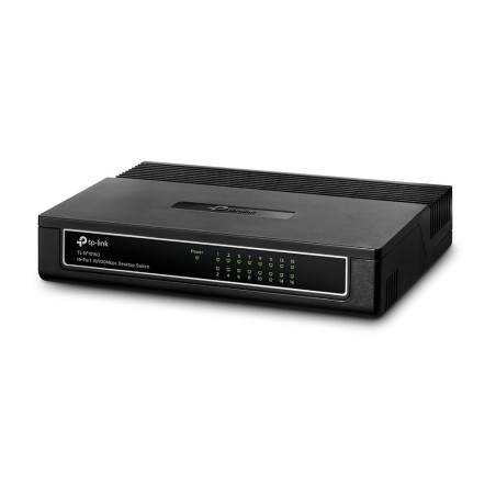 TP-Link TL-SF1016D Non-géré Fast Ethernet (10/100) Noir