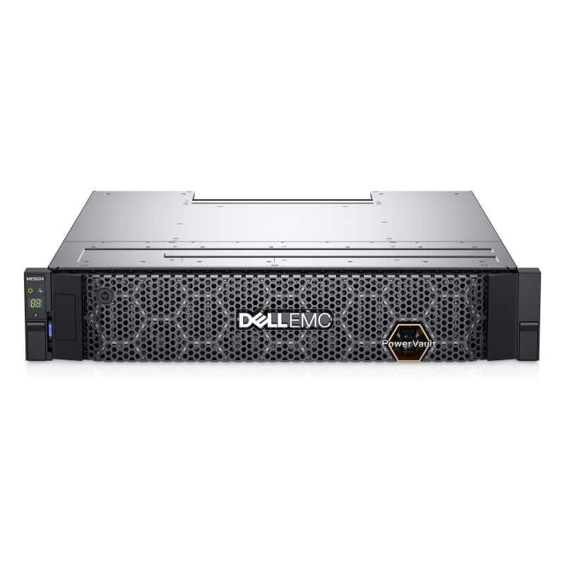 DELL PowerVault ME5024 boîtier de disques 11,52 To Rack (2 U) Noir DELL PowerVault ME5024 boîtier de disques 11,52 To Rack (2 U) Noir