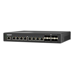 QNAP QSW-IM3216-8S8T commutateur réseau Géré L2 10G Ethernet (100 1000 10000) Noir