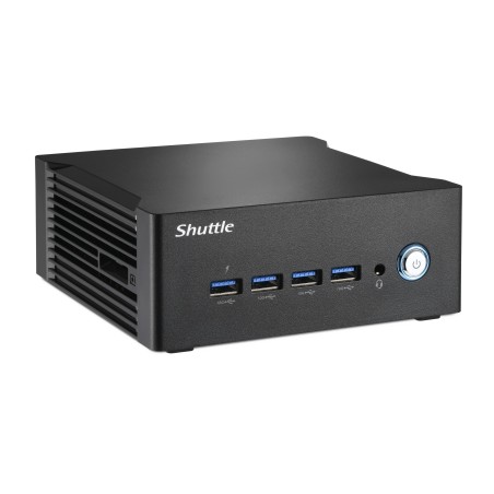 Shuttle Nano PC NA10H7, AMD Ryzen™ 7-8845HS APU, Radeon 780M , 2xHDMI, 2xUSB 4.0 (DP), 2x2.5Gbit LAN, VESA, 24 7