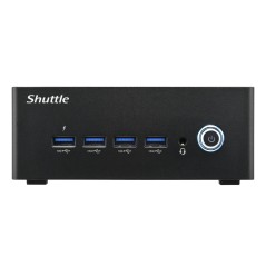 Shuttle Nano PC NA10H7, AMD Ryzen™ 7-8845HS APU, Radeon 780M , 2xHDMI, 2xUSB 4.0 (DP), 2x2.5Gbit LAN, VESA, 24 7