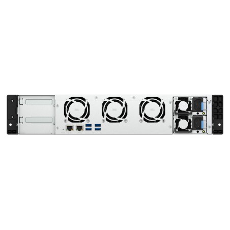 QNAP TS-855EU-RP NAS Rack (2 U) Intel Atom® C5125 8 Go DDR4 0 To QuTS hero Noir