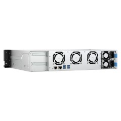 QNAP TS-855EU-RP NAS Rack (2 U) Intel Atom® C5125 8 Go DDR4 0 To QuTS hero Noir