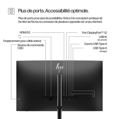 HP Series 5 Pro Écran QHD 27 pouces sans socle - 527pq