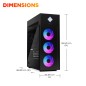 OMEN by HP 45L GT22-3029nf Intel Core Ultra 9 285K 64 Go DDR5-SDRAM 4 To SSD NVIDIA GeForce RTX 5080 Windows 11 Home Tower PC OMEN by HP 45L GT22-3029nf Intel Core Ultra 9 285K 64 Go DDR5-SDRAM 4 To SSD NVIDIA GeForce RTX 5080 Windows 11 Home Tower PC