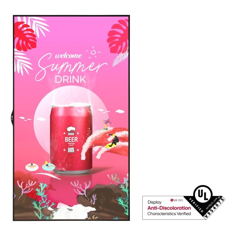 LG 49XS4P Écran d'affichage dynamique Écran plat de signalisation numérique 124,5 cm (49") LED 4000 cd/m² Full HD Noir WebOS LG 49XS4P Écran d'affichage dynamique Écran plat de signalisation numérique 124,5 cm (49") LED 4000 cd/m² Full HD Noir WebOS