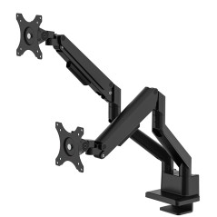 Neomounts DS70-250BL2 Support d'écran à fixer 17-32" - ressort à gaz - Topfix - arrêt 180°