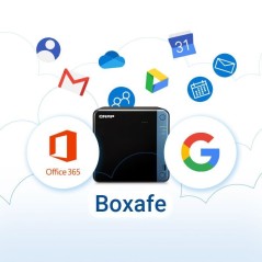 QNAP LS-BOXAFE-GOOGLE-100USER-1Y logiciel utilitaire pour PC 100 licence(s) Sauvegarde Récupération 1 année(s)