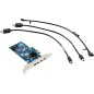 HP Crd Dual TBT4 PCIe x4 LP carte et adaptateur d'interfaces Interne