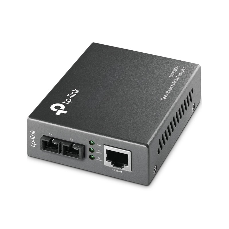 TP-Link MC100CM convertisseur de support réseau 1000 Mbit/s 1310 nm Noir