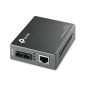 TP-Link MC100CM convertisseur de support réseau 1000 Mbit/s 1310 nm Noir