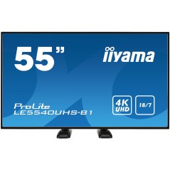 iiyama OSTX40X81 support d'écran plat pour bureau 139,7 cm (55") Noir