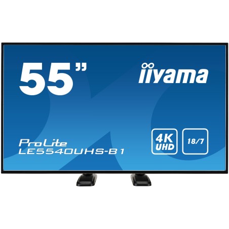 iiyama OSTX40X81 support d'écran plat pour bureau 139,7 cm (55") Noir