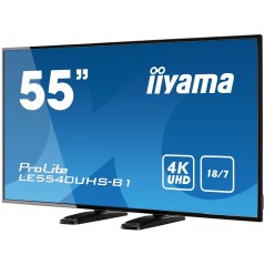 iiyama OSTX40X81 support d'écran plat pour bureau 139,7 cm (55") Noir