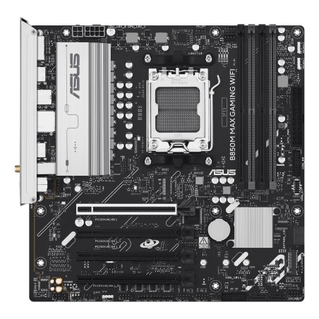ASUS B850M MAX GAMING WIFI AMD B850 Emplacement AM5 micro ATX