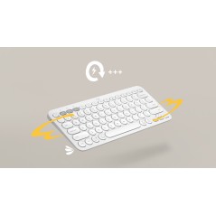 Pebble Keys 2 K380s- GRAPHITE - FRA - BT
