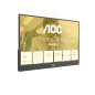 AOC 16T20E2 téléviseur et moniteur portables Moniteur portable Noir 39,6 cm (15.6") LED 1920 x 1080 pixels AOC 16T20E2 téléviseur et moniteur portables Moniteur portable Noir 39,6 cm (15.6") LED 1920 x 1080 pixels