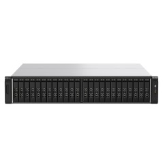 QNAP TS-h2490FU NAS Rack (2 U) EPYC 7232P 64 Go DDR4 0 To QuTS hero Noir, Gris