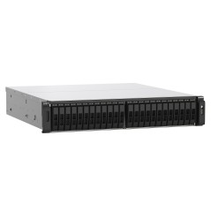 QNAP TS-h2490FU NAS Rack (2 U) EPYC 7232P 64 Go DDR4 0 To QuTS hero Noir, Gris