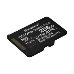 Kingston Technology 256GB micSDXC Canvas Select Plus Gen3 150R A1 (Adaptateur SD non inclus)