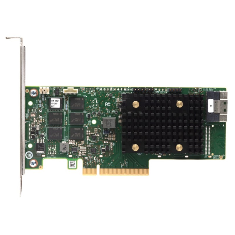Lenovo 4Y37A09728 contrôleur RAID PCI Express x8 4.0 12 Gbit/s Lenovo 4Y37A09728 contrôleur RAID PCI Express x8 4.0 12 Gbit/s