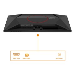 AOC G4 24G42E écran plat de PC 60,5 cm (23.8") 1920 x 1080 pixels Full HD LCD Noir