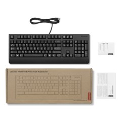 Lenovo Preferred Pro II USB Keyboard-French clavier maison bureau Français Noir