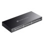TP-Link Omada SG5452X commutateur réseau Géré L3 Gigabit Ethernet (10/100/1000) Noir TP-Link Omada SG5452X commutateur réseau Géré L3 Gigabit Ethernet (10/100/1000) Noir