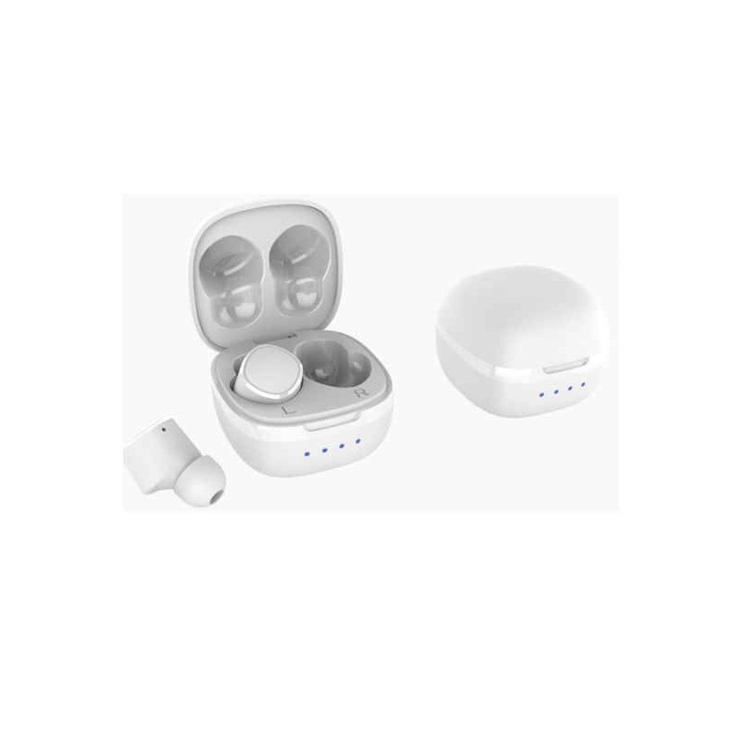 Acer AHR162 Wireless Stereo Earbuds Casque Sans fil Ecouteurs Appels/Musique Bluetooth Blanc