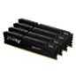 Kingston Technology FURY Beast 128 Go 5200 MT/s DDR5 CL40 DIMM (Kits de 4) Black XMP