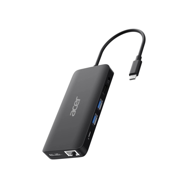 Acer USB Type-C Dongle 12-in-1 Black Avec fil USB 3.2 Gen 1 (3.1 Gen 1) Type-C Noir Acer USB Type-C Dongle 12-in-1 Black Avec fil USB 3.2 Gen 1 (3.1 Gen 1) Type-C Noir