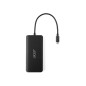 Acer USB Type-C Dongle 12-in-1 Black Avec fil USB 3.2 Gen 1 (3.1 Gen 1) Type-C Noir Acer USB Type-C Dongle 12-in-1 Black Avec fil USB 3.2 Gen 1 (3.1 Gen 1) Type-C Noir