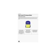 HP Campus Blue Backpack