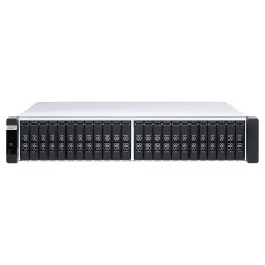 QNAP ES2486dc NAS Rack (2 U) Intel® Xeon® D D-2142IT 128 Go DDR4 0 To QNAP Enterprise System Noir