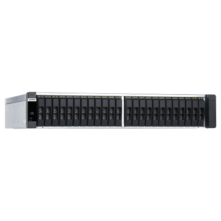 QNAP ES2486dc NAS Rack (2 U) Intel® Xeon® D D-2142IT 128 Go DDR4 0 To QNAP Enterprise System Noir