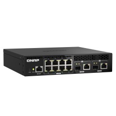 QNAP QSW-M2108R-2C commutateur réseau Géré L2 2.5G Ethernet (100 1000 2500) Connexion Ethernet, supportant l'alimentation via