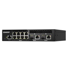 QNAP QSW-M2108R-2C commutateur réseau Géré L2 2.5G Ethernet (100 1000 2500) Connexion Ethernet, supportant l'alimentation via
