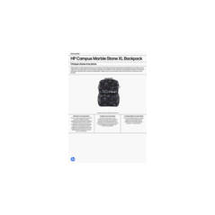 HP Campus XL Marble Stone Backpack