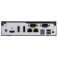 Shuttle Slim PC DH610, S1700, 1x HDMI, 2x DP, 1x 2.5", 2x M.2, 2x LAN (Intel 1G + 2.5G), 2x COM, fonctionnement permanent 24/7,
