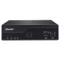 Shuttle Slim PC DH610, S1700, 1x HDMI, 2x DP, 1x 2.5", 2x M.2, 2x LAN (Intel 1G + 2.5G), 2x COM, fonctionnement permanent 24/7,