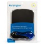 Kensington Repose-poignet en gel pour tapis à souris duo - bleu Kensington Repose-poignet en gel pour tapis à souris duo - bleu