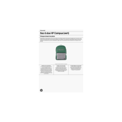HP Campus Green Backpack