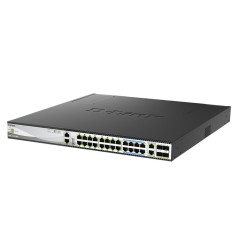 D-Link DMS-3130-30PS commutateur réseau Géré L3 2.5G Ethernet (100 1000 2500) Connexion Ethernet, supportant l'alimentation via