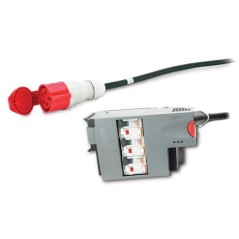 APC Mod. de distr. d'alim. 3 pôles 5 fils DDR 32 A 30 mA IEC309 320 cm - Professionnels